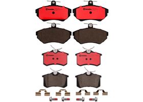 Kit De Balatas Ceramicas Delanteras y Traseras