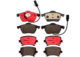 Kit De Balatas Ceramicas Delanteras y Traseras