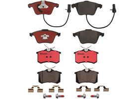 Kit De Balatas Ceramicas Delanteras y Traseras