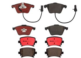 Kit De Balatas Cerámicas Delanteras y Traseras