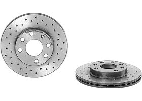 Par De Discos Hiperventilados Delanteros