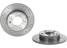 Par De Discos Hiperventilados Traseros