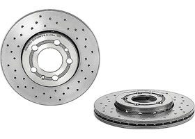 Par De Discos Hiperventilados Delanteros