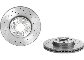 Par De Discos Hiperventilados Delanteros