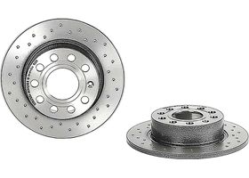 Par De Discos Hiperventilados Traseros