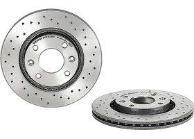 Par De Discos Hiperventilados Delanteros