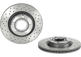 Par De Discos Hiperventilados Delanteros