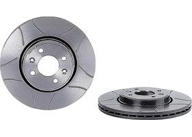 Par De Discos Ranurados Delanteros