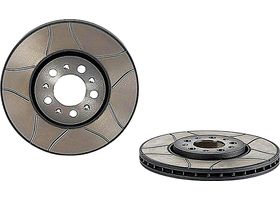 Par De Discos Ranurados Delanteros