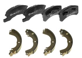 Kit De Balatas Bajos Metales Y Zapatas