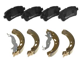 Kit De Balatas Bajos Metales Y Zapatas