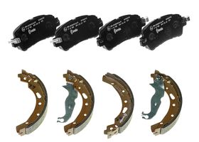 Kit De Balatas Bajos Metales Y Zapatas