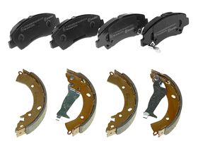 Kit De Balatas Bajos Metales Y Zapatas