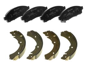 Kit De Balatas Bajos Metales Y Zapatas