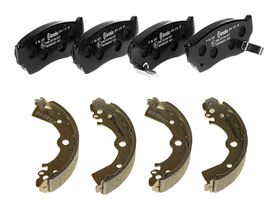 Kit De Balatas Bajos Metales Y Zapatas