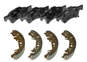 Kit De Balatas Bajos Metales Y Zapatas