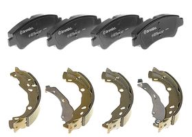 Kit De Balatas Bajos Metales Y Zapatas