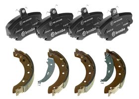 Kit De Balatas Bajos Metales Y Zapatas