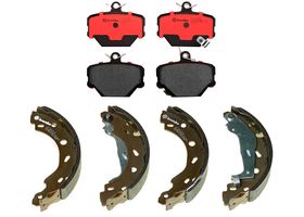 Kit De Balatas Cerámicas Y Zapatas