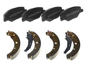 Kit De Balatas Bajos Metales Y Zapatas