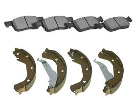 Kit De Balatas Cerámicas Y Zapatas