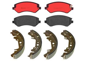 Kit De Balatas Cerámicas Y Zapatas