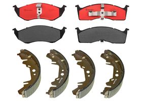 Kit De Balatas Cerámicas Y Zapatas