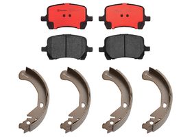 Kit De Balatas Cerámicas Y Zapatas