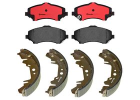 Kit De Balatas Cerámicas Y Zapatas