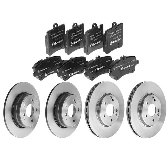 brembo-kit-de-balatas-bajos-metales-2-discos-ventilados-y-2-discos-solidos-delanteros-y-traseros-mercedes-benz-serie-clk-2004-2005-clk320-0