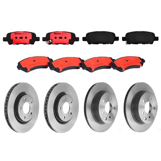 brembo-kit-de-balatas-ceramicas-y-4-discos-ventilados-delanteros-y-traseros-nissan-x-trail-2007-2014-x-trail-0