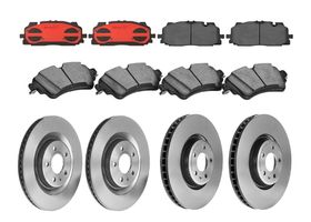 Kit De Balatas Cerámicas Y 4 Discos Ventilados Delanteros Y Traseros