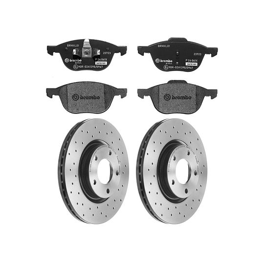 brembo-kit-de-balatas-sportxtra-y-2-discos-hiperventilados-delanteros-mazda-3-2004-2013-3-0 brembo-kit-de-balatas-sportxtra-y-2-discos-hiperventilados-delanteros-mazda-3-2004-2013-3-0