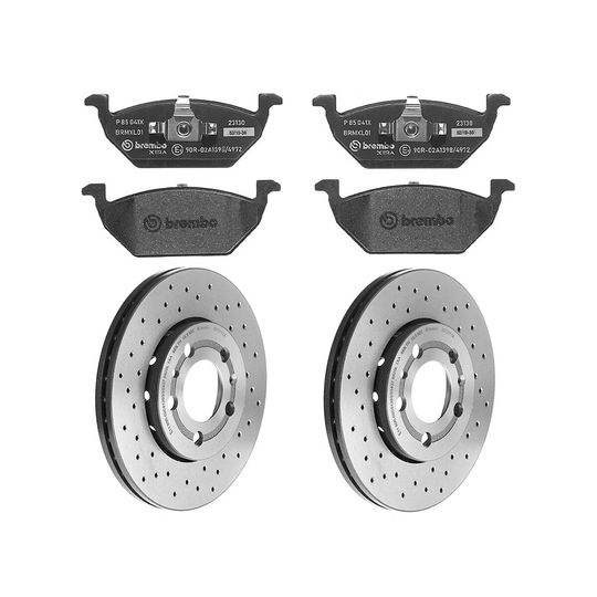 brembo-kit-de-balatas-sportxtra-y-2-discos-hiperventilados-delanteros-volkswagen-crossfox-2011-2017-crossfox-0 brembo-kit-de-balatas-sportxtra-y-2-discos-hiperventilados-delanteros-volkswagen-crossfox-2011-2017-crossfox-0