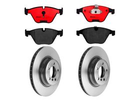 Kit De Balatas Cerámicas Y 2 Discos Ventilados Delanteros