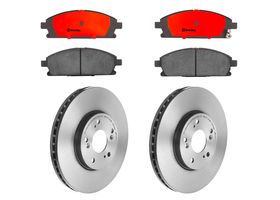 Kit De Balatas Cerámicas Y 2 Discos Ventilados Delanteros