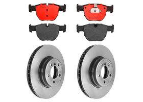 Kit De Balatas Cerámicas Y 2 Discos Ventilados Delanteros