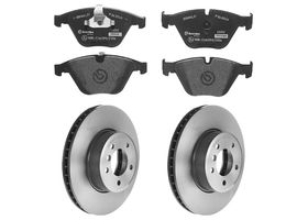 Kit De Balatas SportXtra Y 2 Discos Ventilados Delanteros