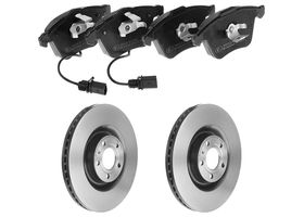 Kit De Balatas Bajos Metales Y 2 Discos Ventilados Delanteros