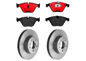 Kit De Balatas Cerámicas Y 2 Discos Ventilados Delanteros