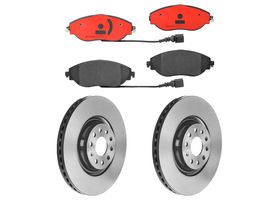 Kit De Balatas Cerámicas Y 2 Discos Ventilados Delanteros