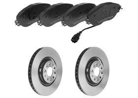 Kit De Balatas Bajos Metales Y 2 Discos Ventilados Delanteros