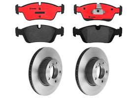 Kit De Balatas Cerámicas Y 2 Discos Ventilados Delanteros