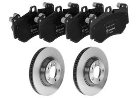 Kit De Balatas Bajos Metales Y 2 Discos Ventilados Delanteros