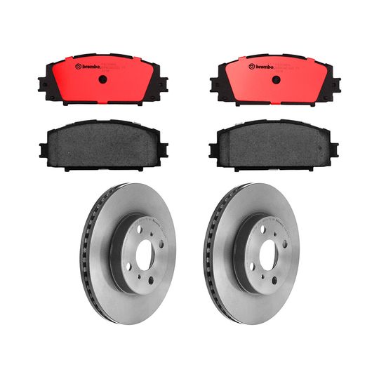 brembo-kit-de-balatas-ceramicas-y-2-discos-ventilados-delanteros-toyota-yaris-2006-2016-yaris-0