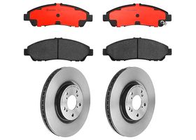 Kit De Balatas Cerámicas Y 2 Discos Ventilados Delanteros