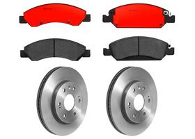 Kit De Balatas Cerámicas Y 2 Discos Ventilados Delanteros