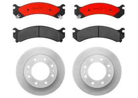 Kit De Balatas Cerámicas Y 2 Discos Ventilados Delanteros