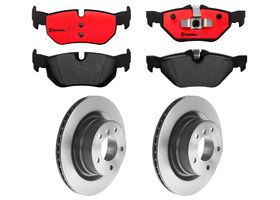 Kit De Balatas Cerámicas Y 2 Discos Ventilados Traseros