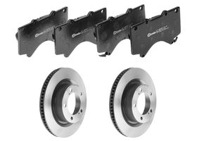 Kit De Balatas Bajos Metales Y 2 Discos Ventilados Delanteros